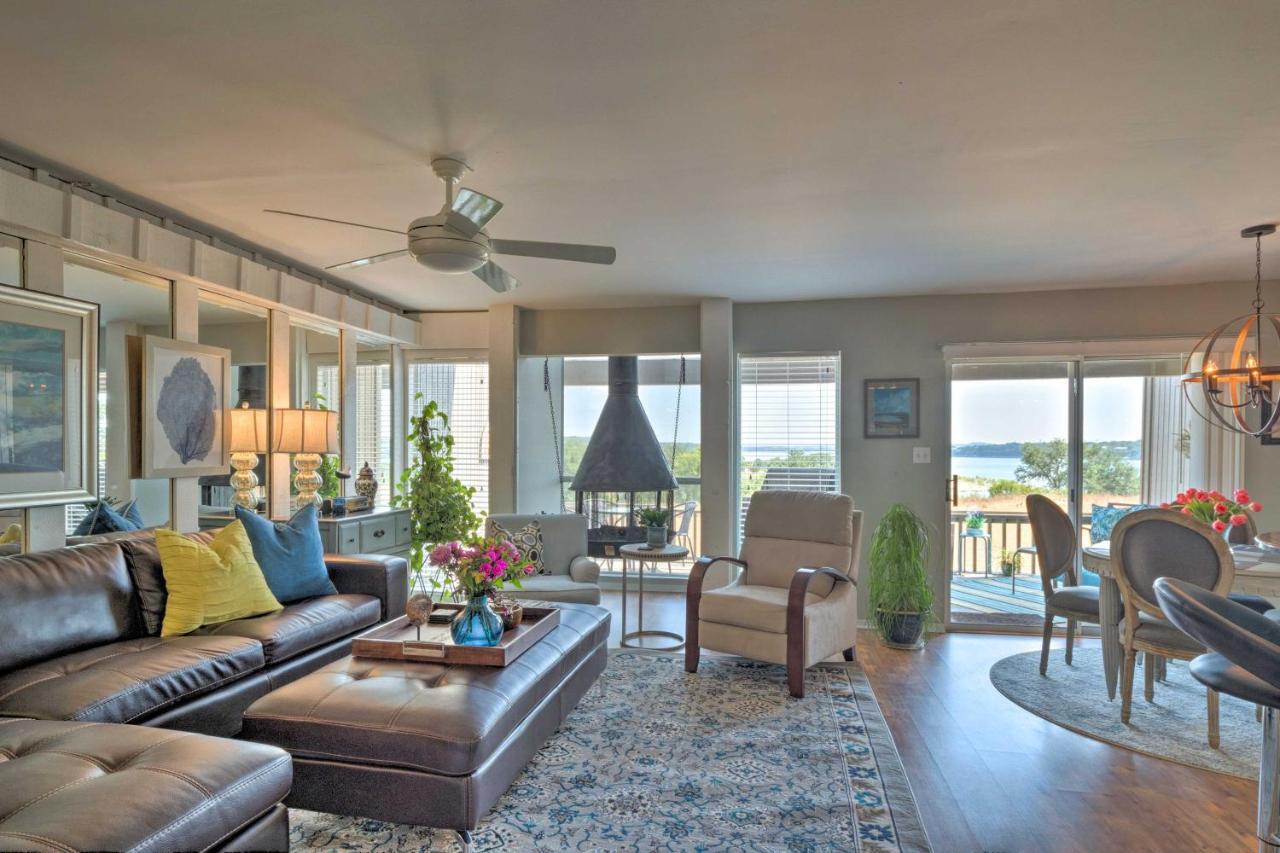 Waterfront Lake Travis Home With Pool Access! Point Venture Eksteriør billede